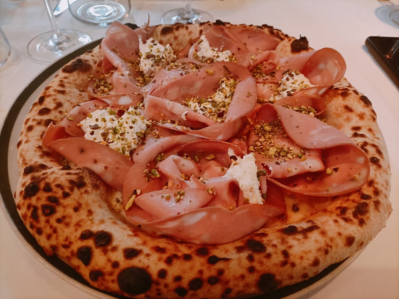 mejor pizza en valencia con mortadella