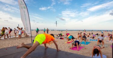 deporte en la playa