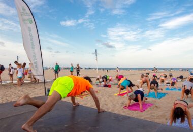 deporte en la playa