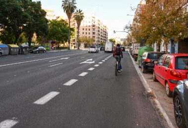 La Junta de Gobierno aprueba el proyecto de carril bici de Gaspar Aguilar y San Vicente Mártir