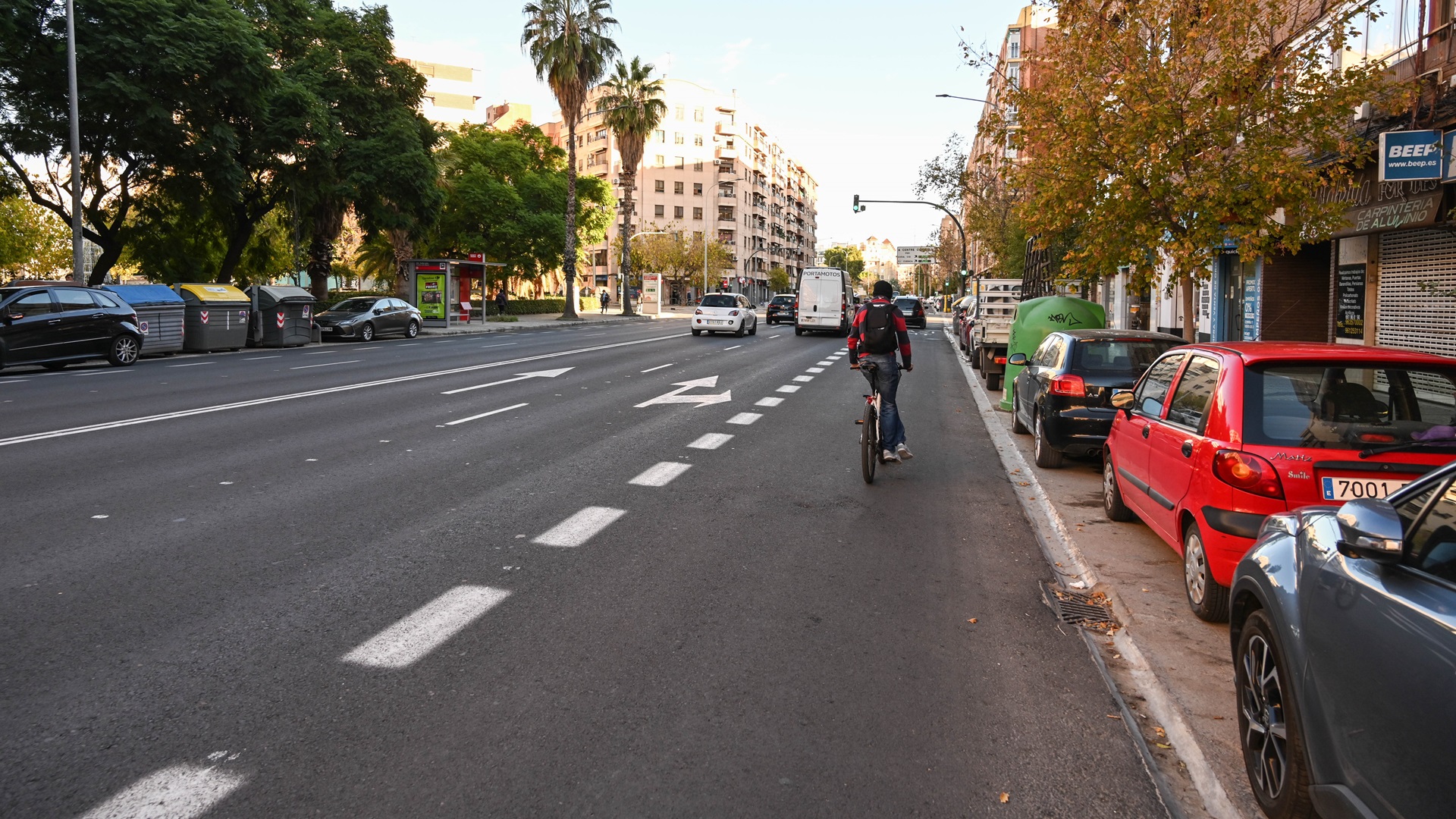 La Junta de Gobierno aprueba el proyecto de carril bici de Gaspar Aguilar y San Vicente Mártir