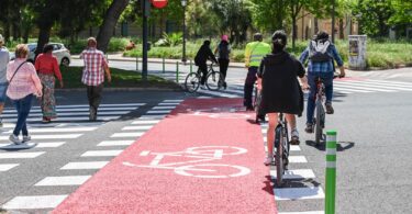 trabajos para la mejora de la red ciclista de los distritos de Jesús, Olivereta, Quatre Carreres y Rascanya