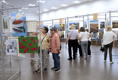 Jubiocio acoge una exposición que demuestra que la creatividad no se jubila