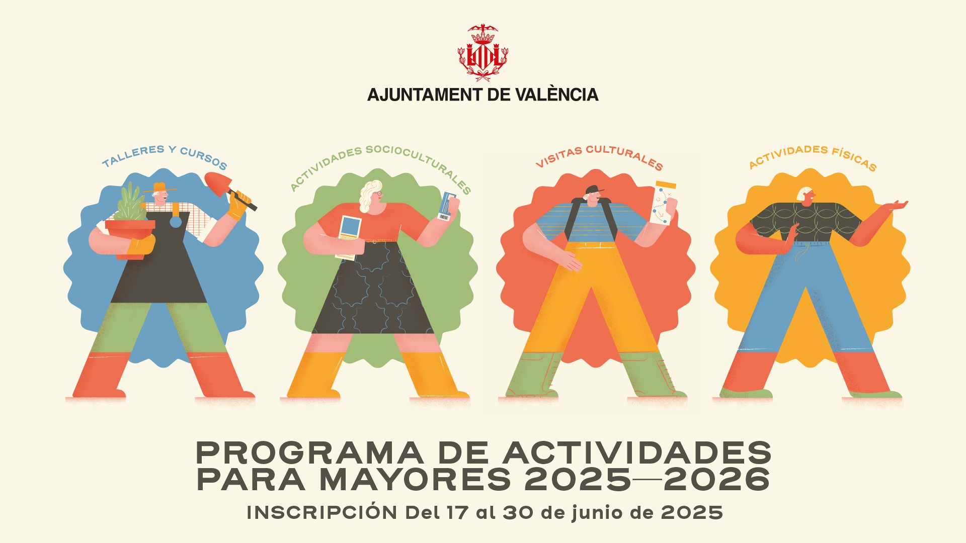 Las personas mayores podrán inscribirse a mediados de junio en las actividades gratuitas que organiza el Ayuntamiento