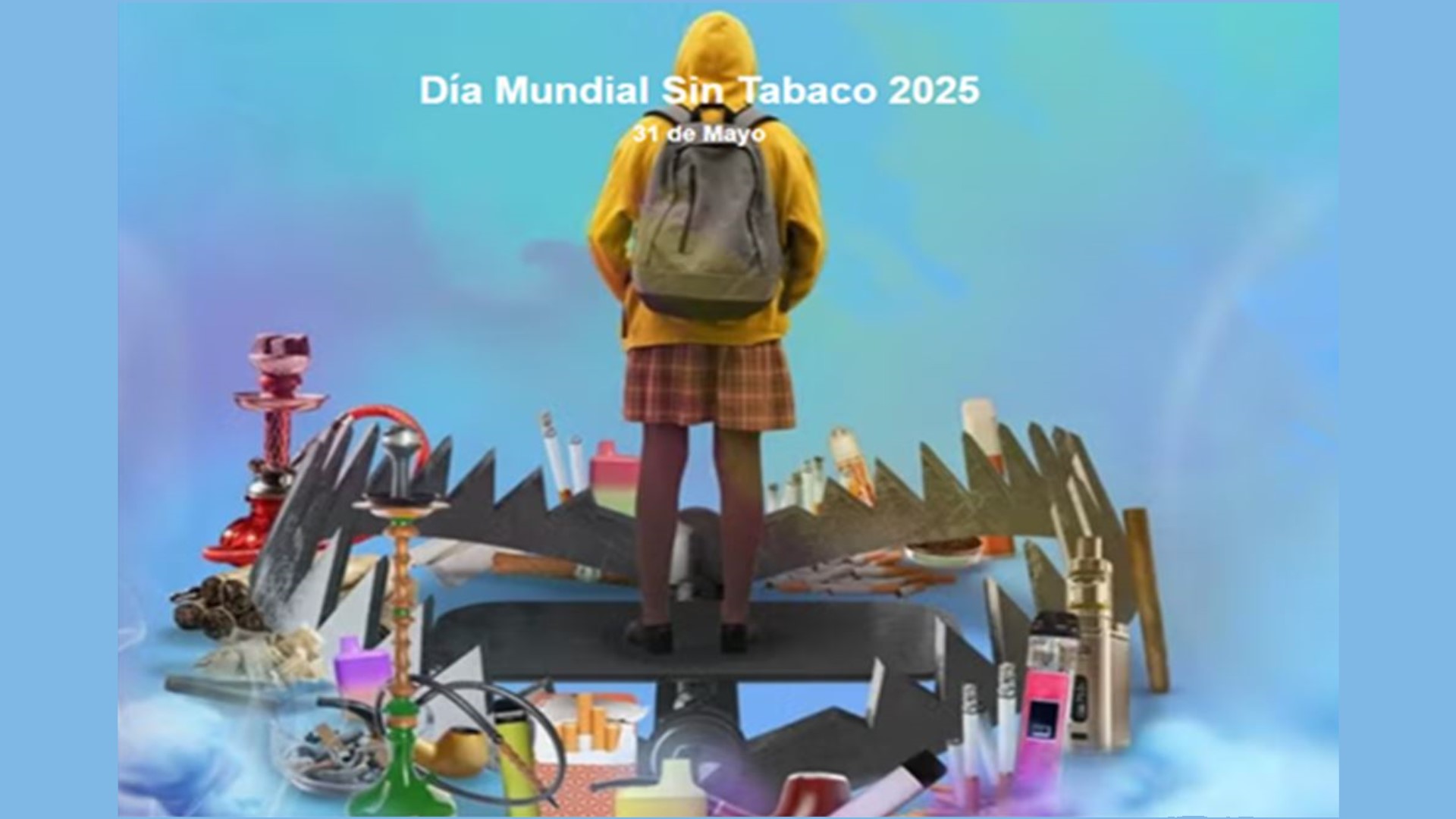 València se une a la campaña global de la OMS para celebrar el Día Mundial sin Tabaco