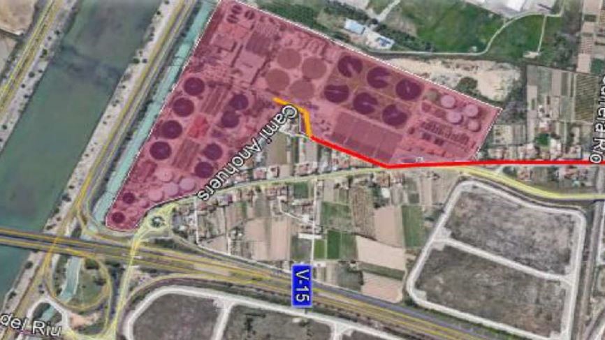 Ayuntamiento y la Generalitat limpiarán el tramo final del Colector Norte con un presupuesto de 4,5M€
