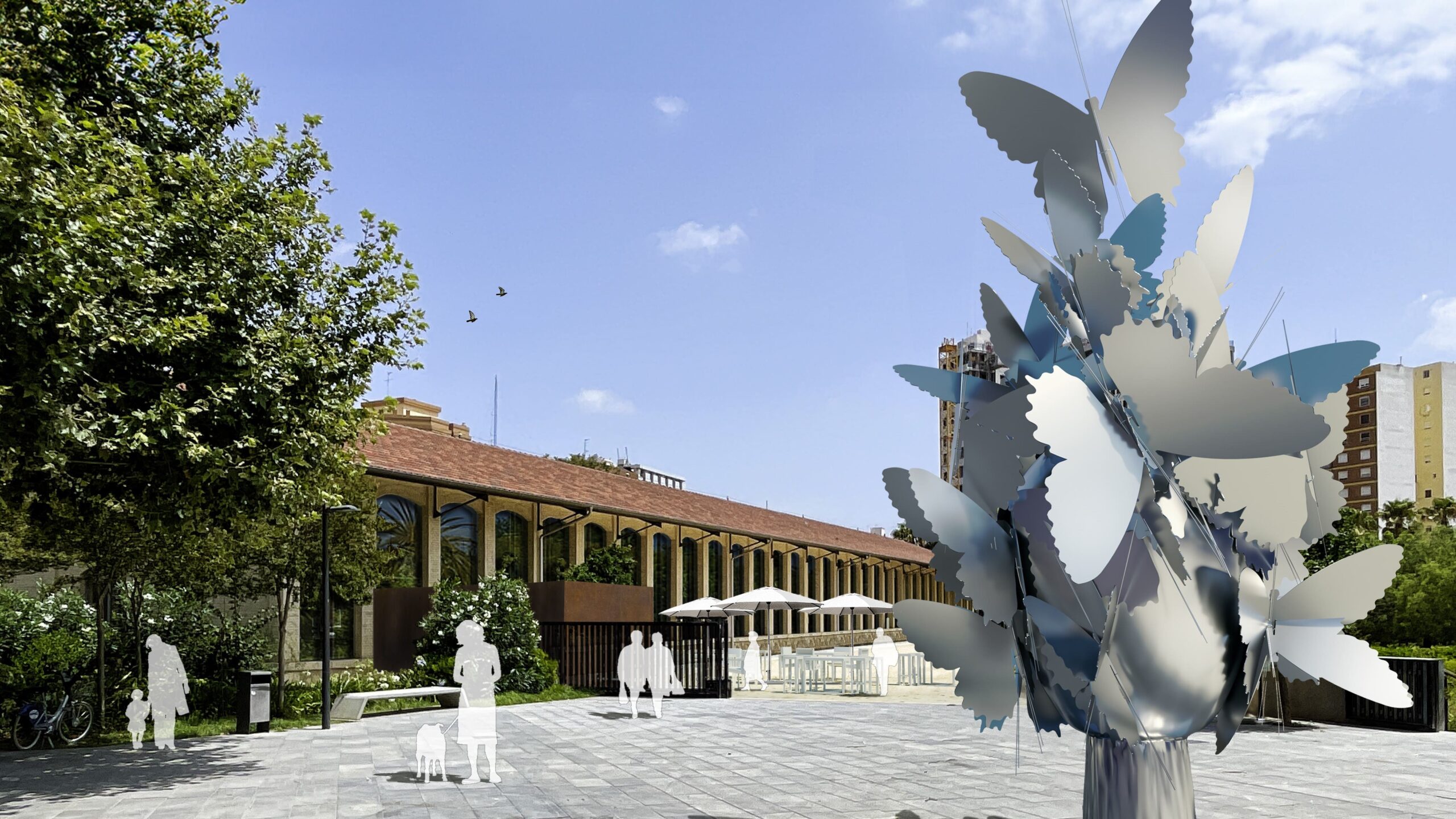 desarrollo del futuro Espai Valdés en el Parc Central