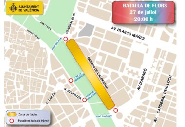 dispositivo especial de tráfico para los últimos actos de la Gran Feria