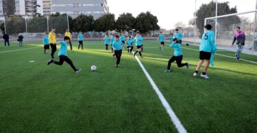 nuevos vestuarios del campo de fútbol de la Torre