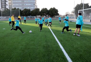nuevos vestuarios del campo de fútbol de la Torre