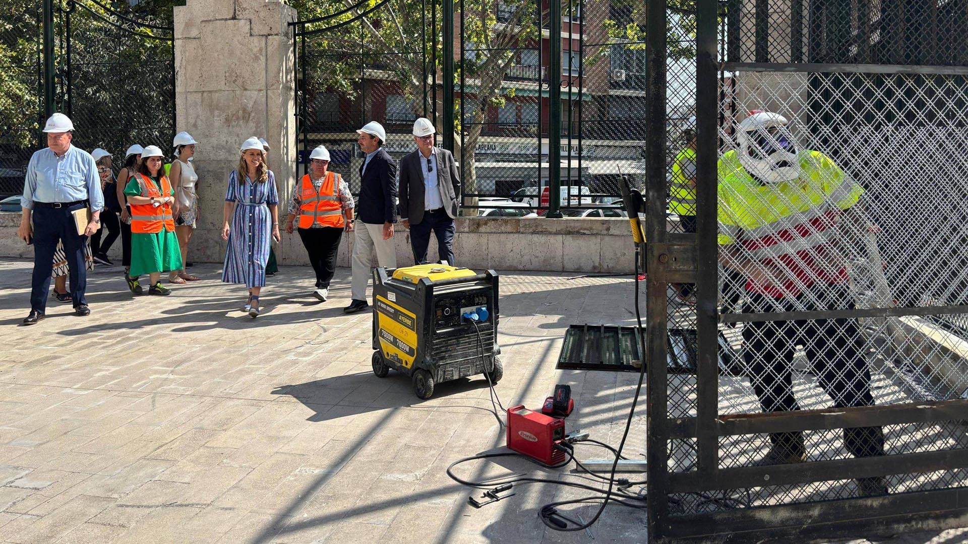 obras de rehabilitación del complejo municipal de Abastos