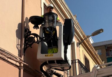 renovación del alumbrado público de los barrios de Orriols y Benicalap